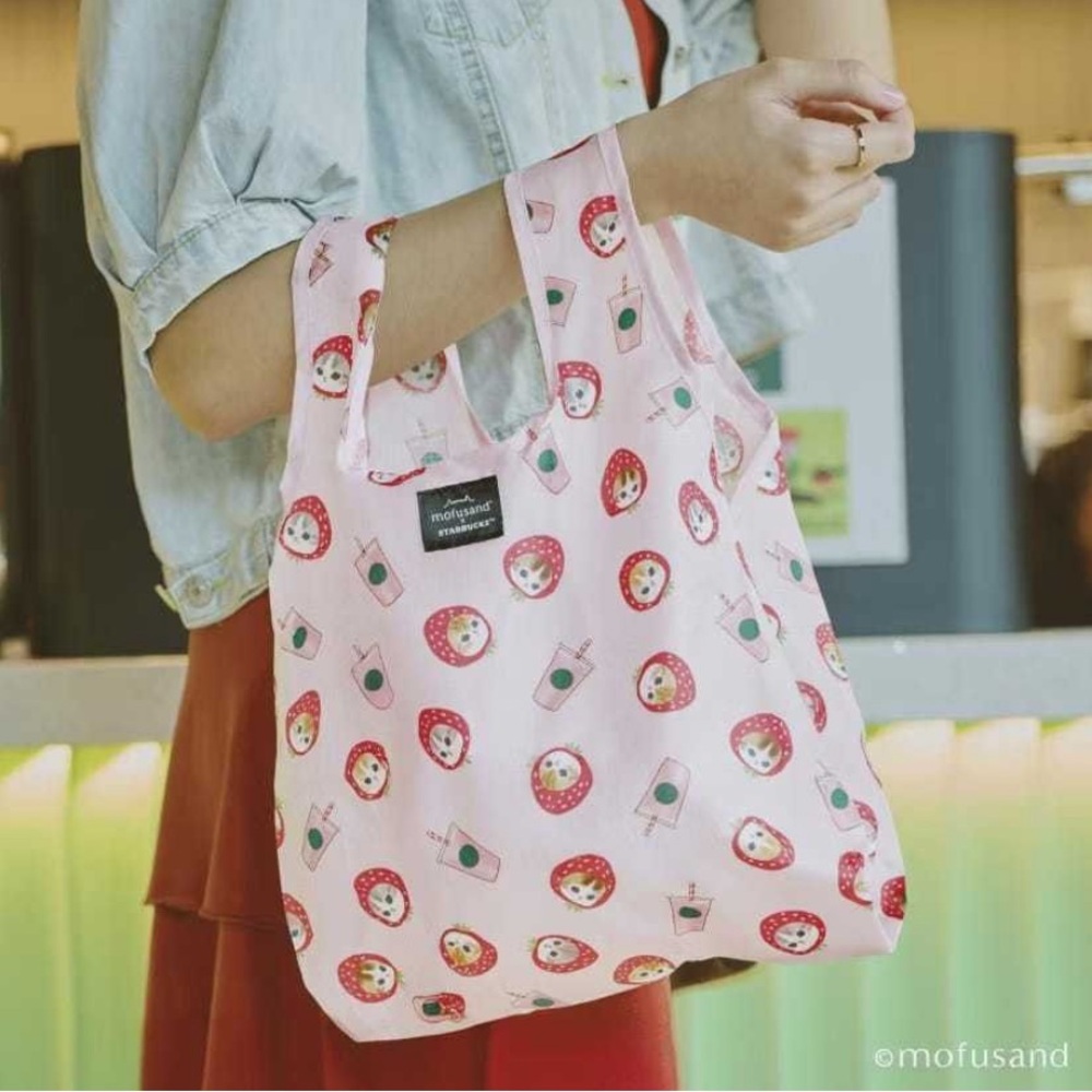 🆕 MOFUSAND x STARBUCKS Limited Edition Foldable Reusable Tote Bag - Picture 2 of 5
